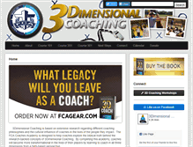 Tablet Screenshot of fcacoachesacademy.com